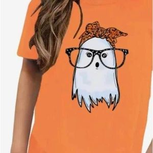 Halloween themed shirt brand new made to order !